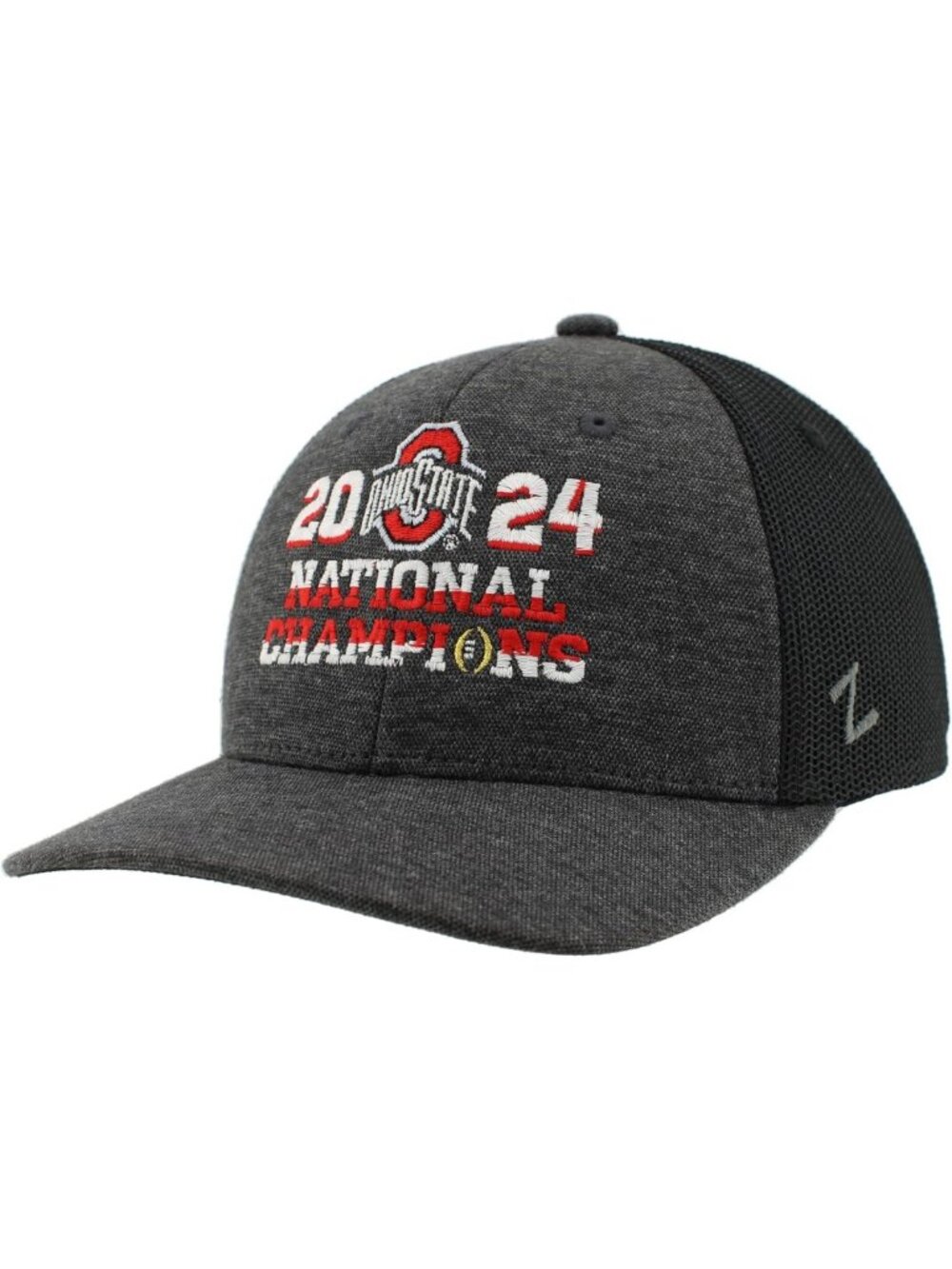 2024 National Champs Adjustable Snapback Hat - Ohio State Buckeyes Football Gear